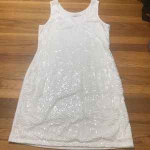 Calvin Klein White Dress